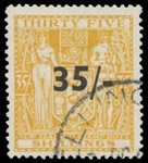 1939 35/- on 35/- Arms VFU